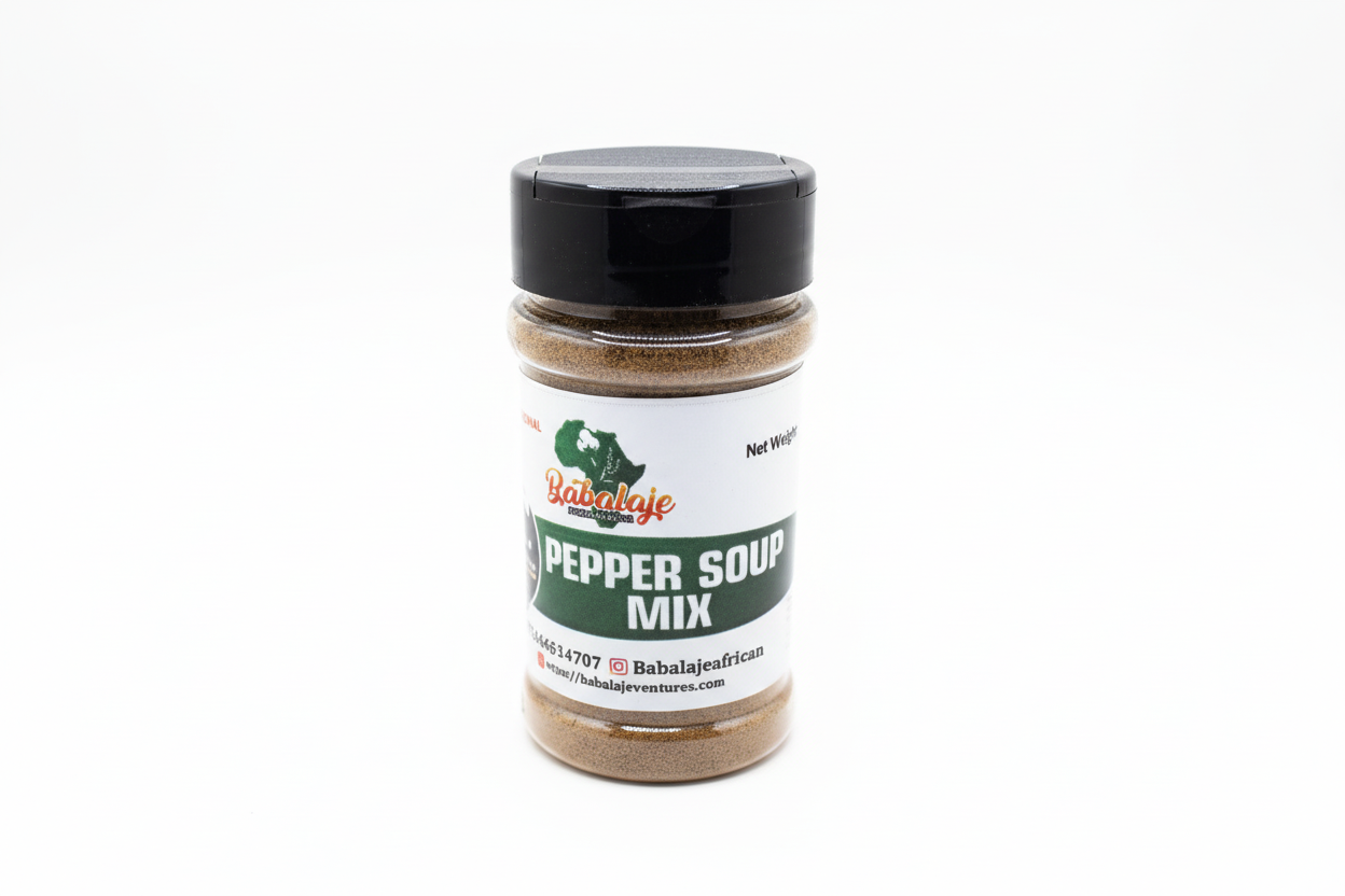 Pepper Soup Mix | Natural Spices for Authentic African Pepper Soup