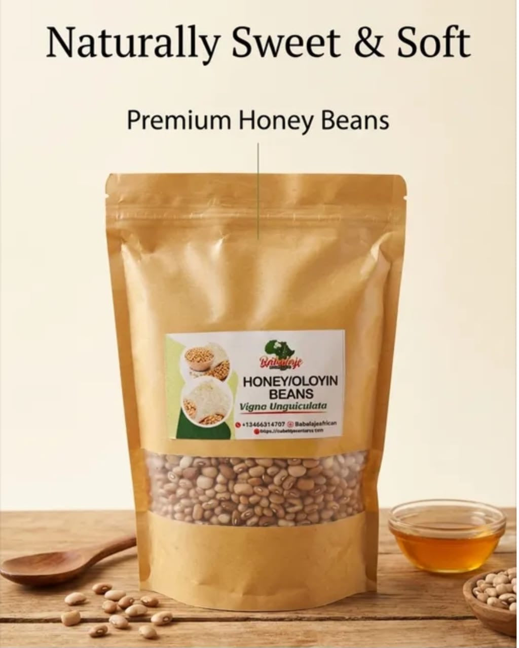 2Lbs Honey Beans