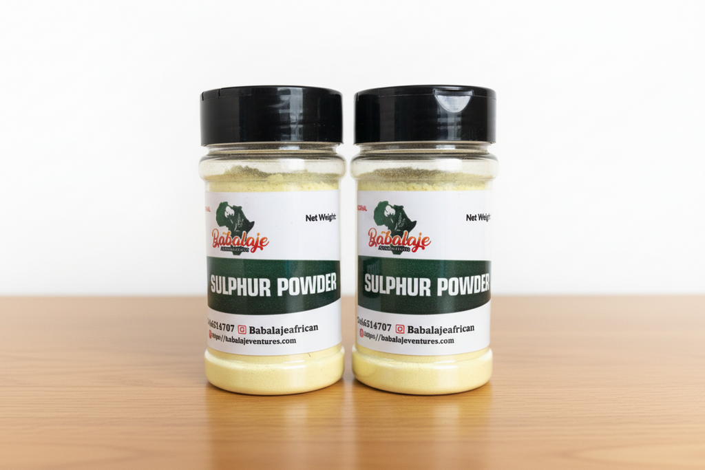 Sulphur Powder – Natural Mineral for Skin, Plants