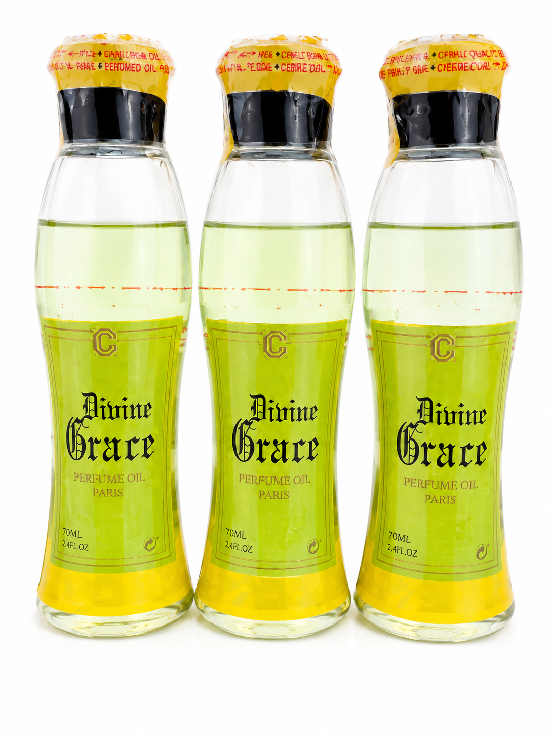 3 bottles Divine Grace perfume/50ML